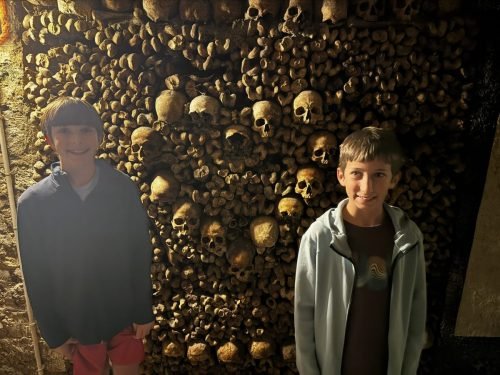 Catacombs - skull heart