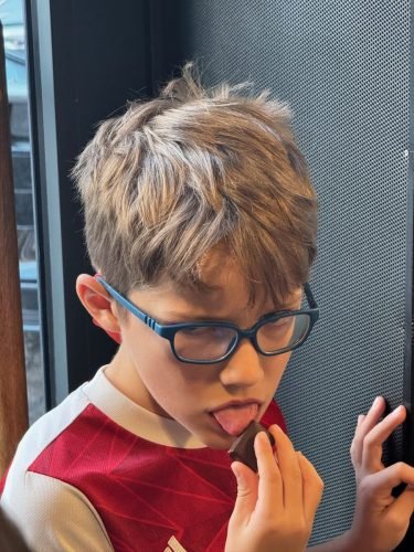 Secret Chocolate tour - Not a fan of the Pistachio-wasabi chocolate