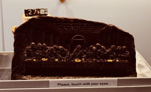 Secret Chocolate tour - chocolate Last Supper